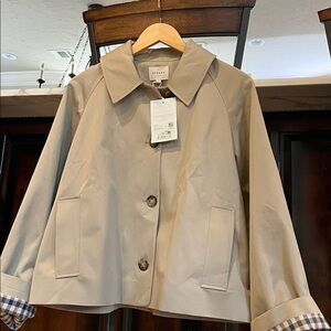 Sezane Bobby Jacket Light Beige - Size 6